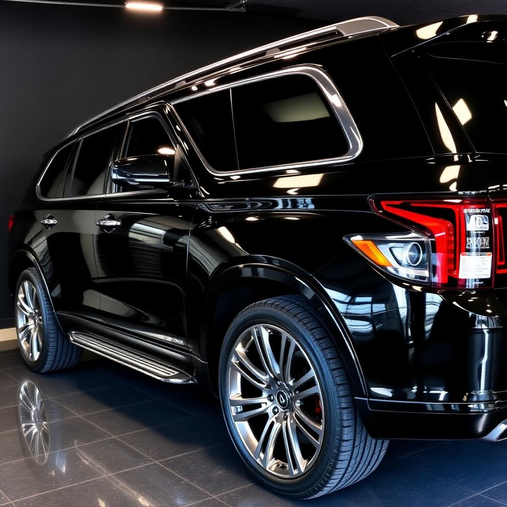 Ceramic-coated SUV